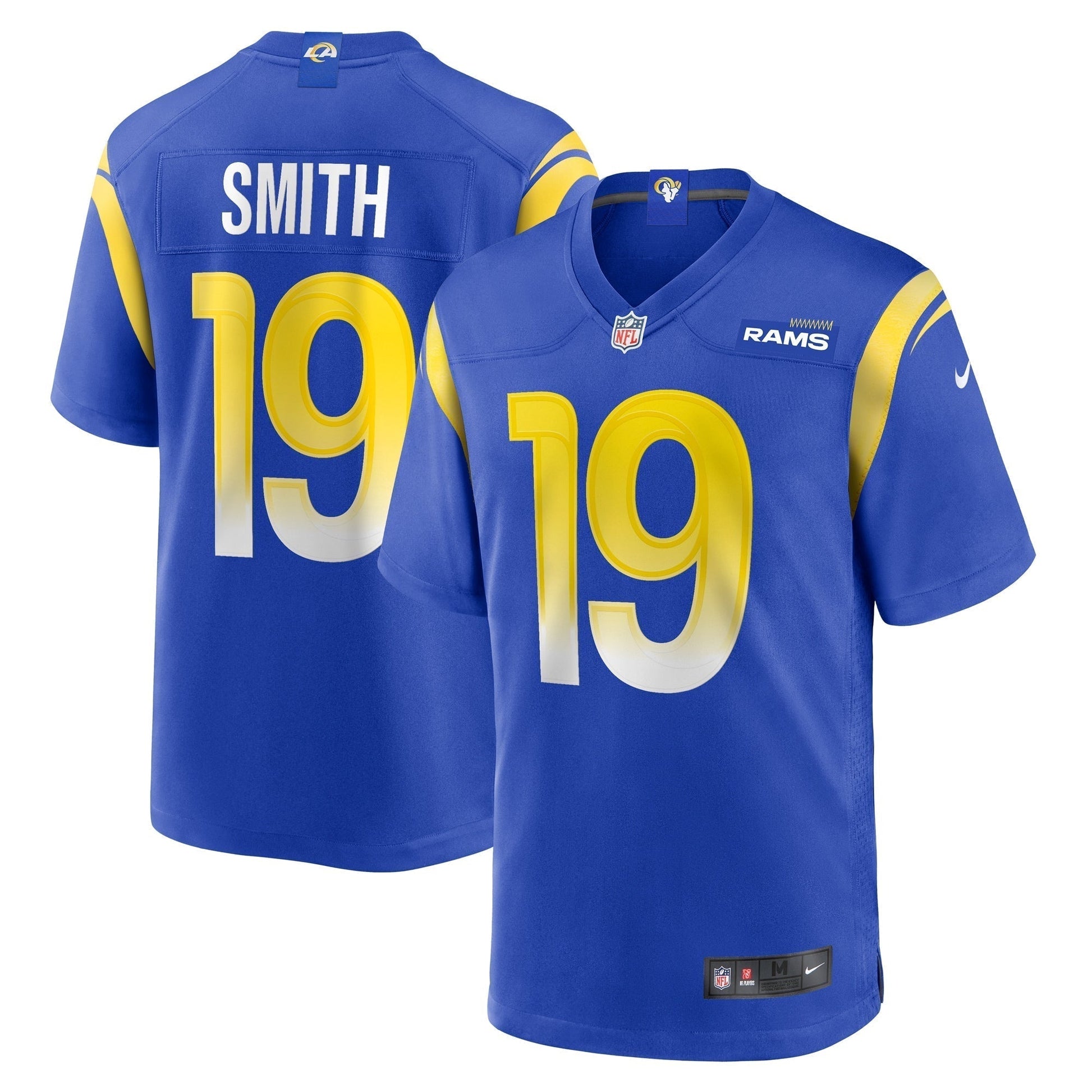 Xavier Smith Los Angeles Rams Nike Home Game Jersey - Royal football jersey product view 1