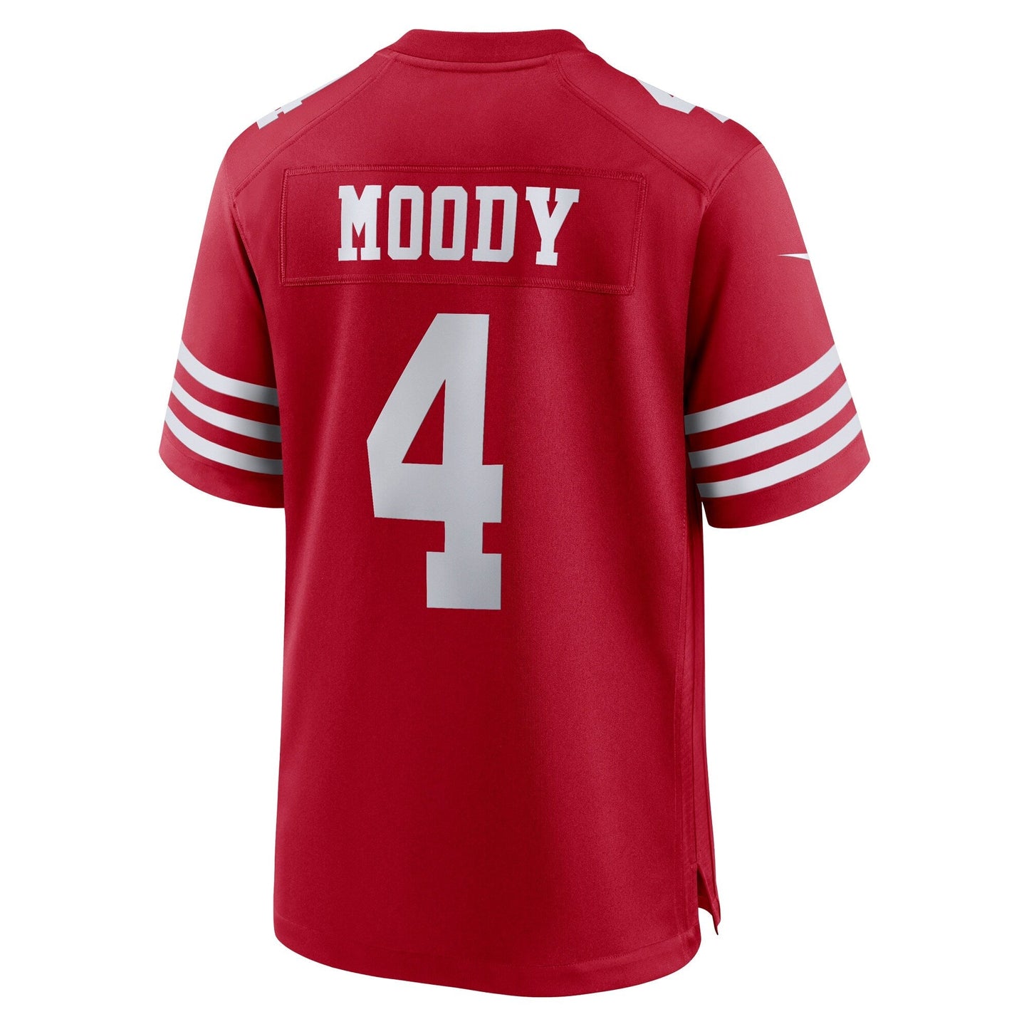 Jake Moody San Francisco 49ers Nike Team Game Jersey - Scarlet football jersey product view 3