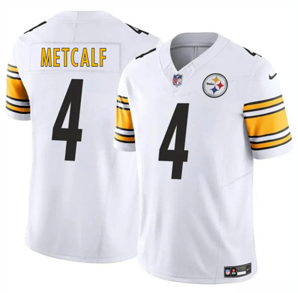 Pittsburgh Steelers DK Metcalf #4 Nike DK Metcalf 2025 Vapor F.U.S.E. Limited Jersey football jersey product view 1