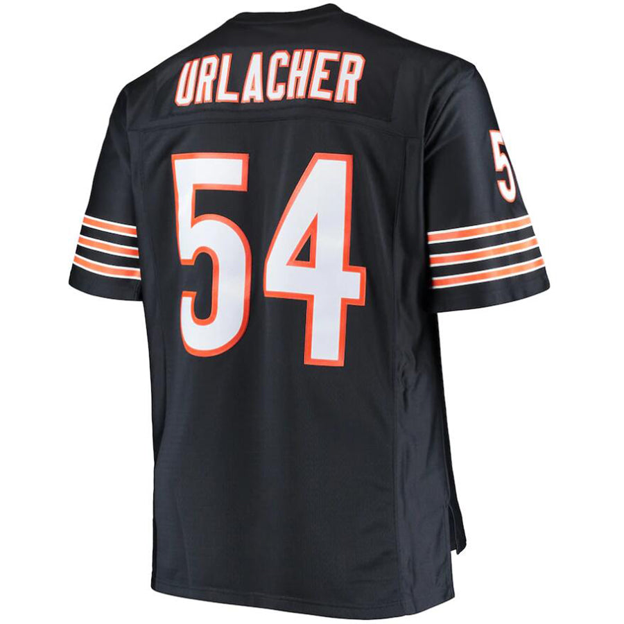 C.Bears #54 Brian Urlacher Mitchell Tall 2001 Retired Player Replica Game Football Jerseys football jersey product view 1