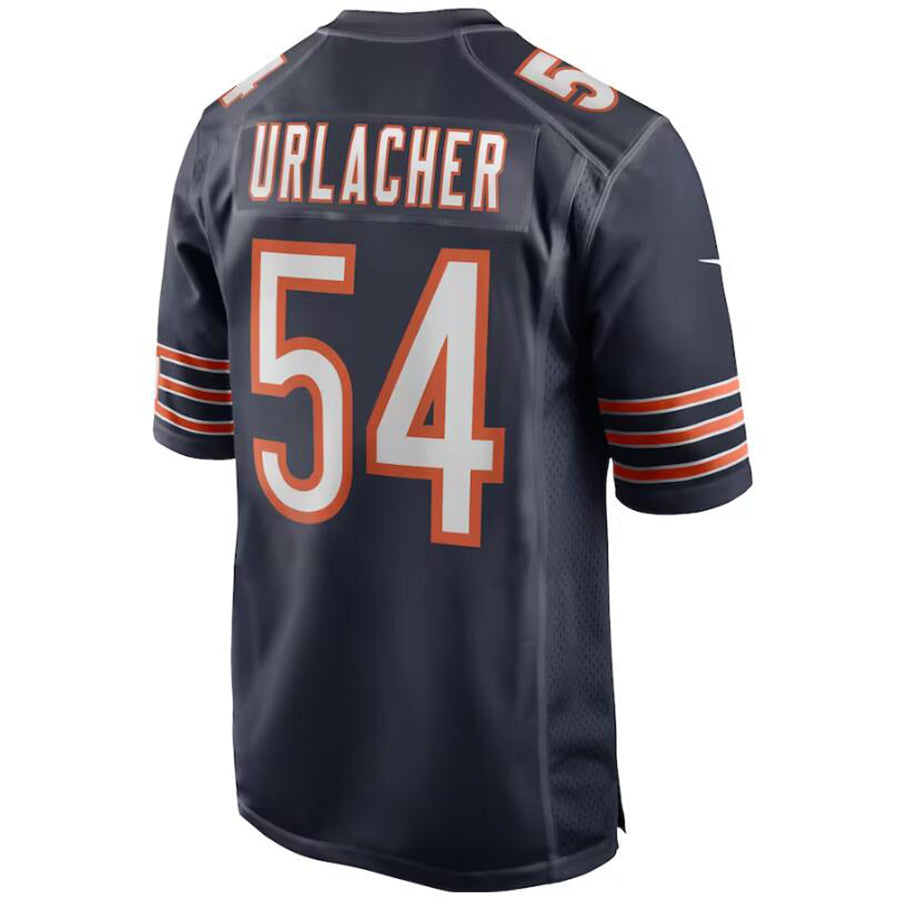 C.Bears #54 Brian Urlacher Navy Player Game Stitched Football Jerseys football jersey product view 1