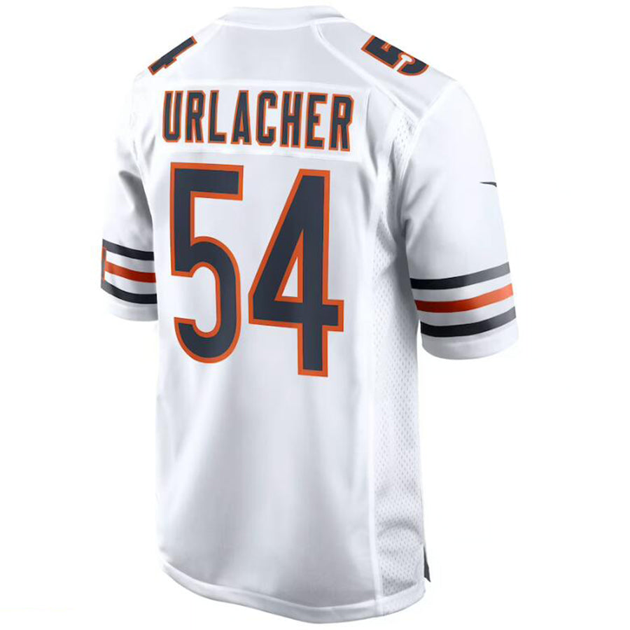 C.Bears #54 Brian Urlacher White Stitched Player Game Football Jerseys football jersey product view 1