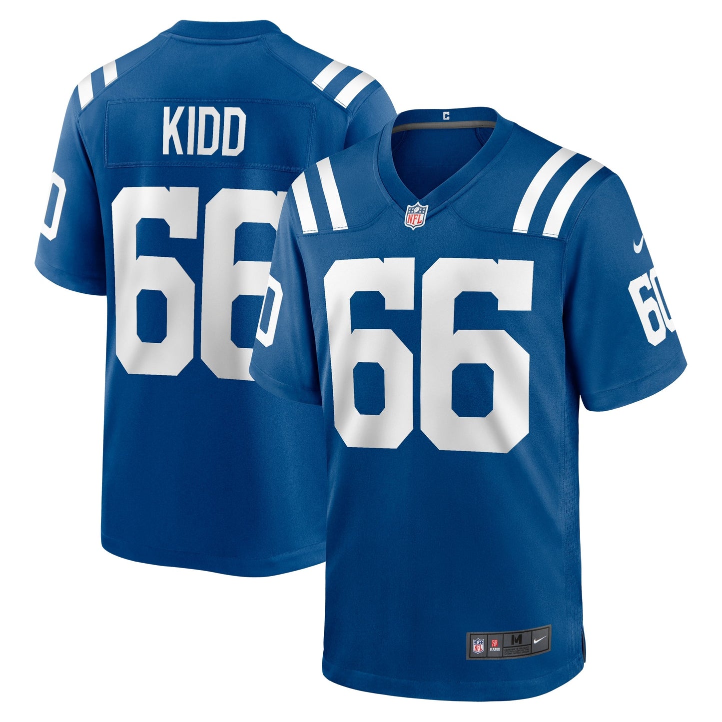 Lewis Kidd Indianapolis Colts Nike Game Jersey - Royal football jersey product view 1