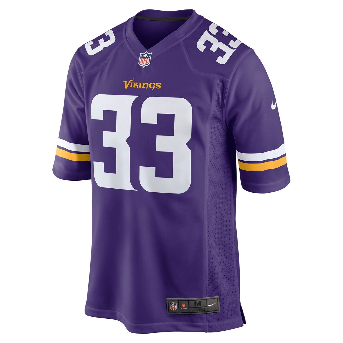 Brian Asamoah Minnesota Vikings Nike Game Jersey - Purple football jersey product view 2