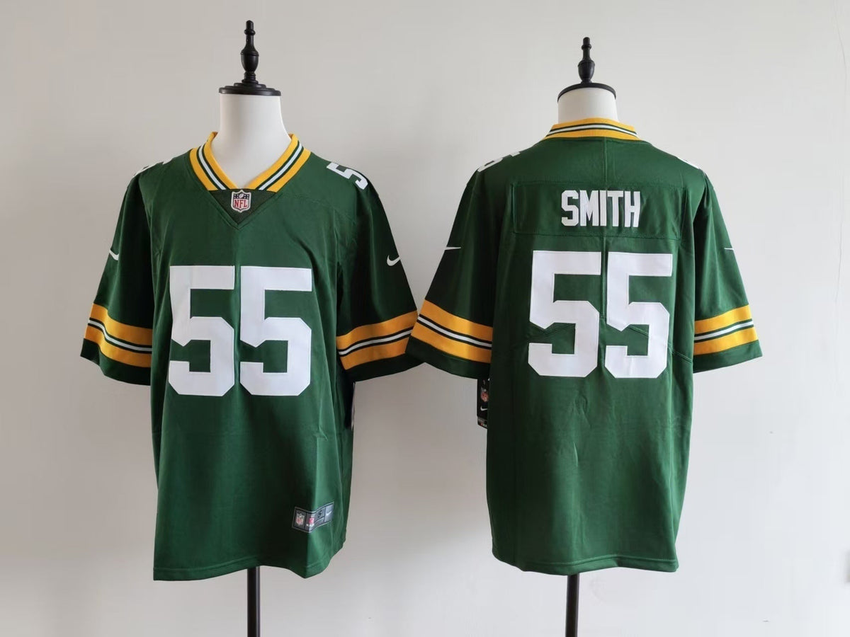 Men's Green Bay Packers DeVonta Smith Nike Jersey - Green football jersey product view 1