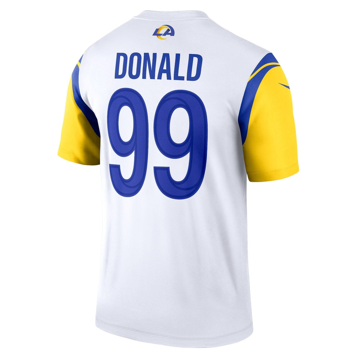 Aaron Donald Los Angeles Rams Nike Legend Jersey - White football jersey product view 3