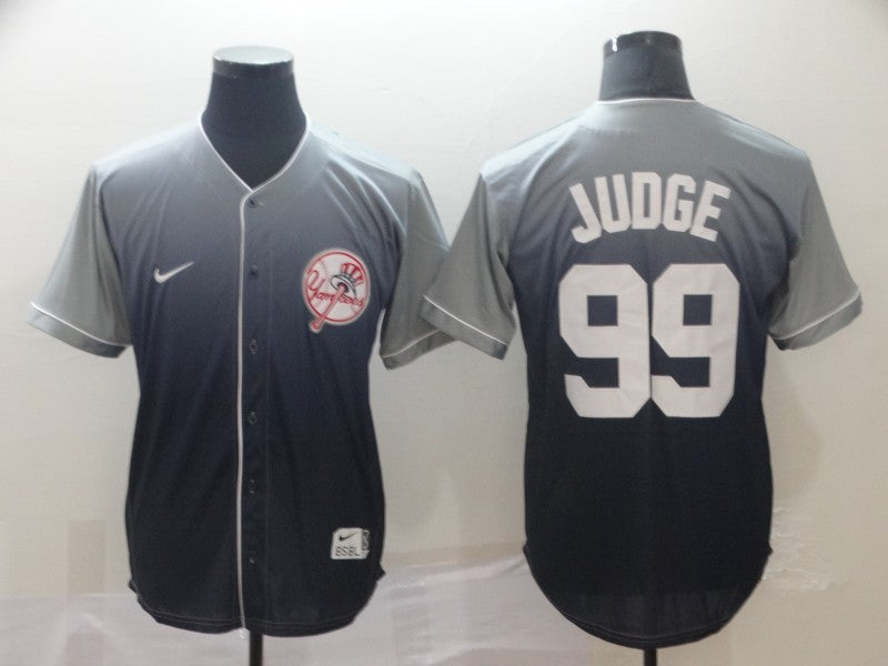Men's New York Yankees Aaron Judge #99 Gray Alternate Game Jersey1 baseball jersey product view 1