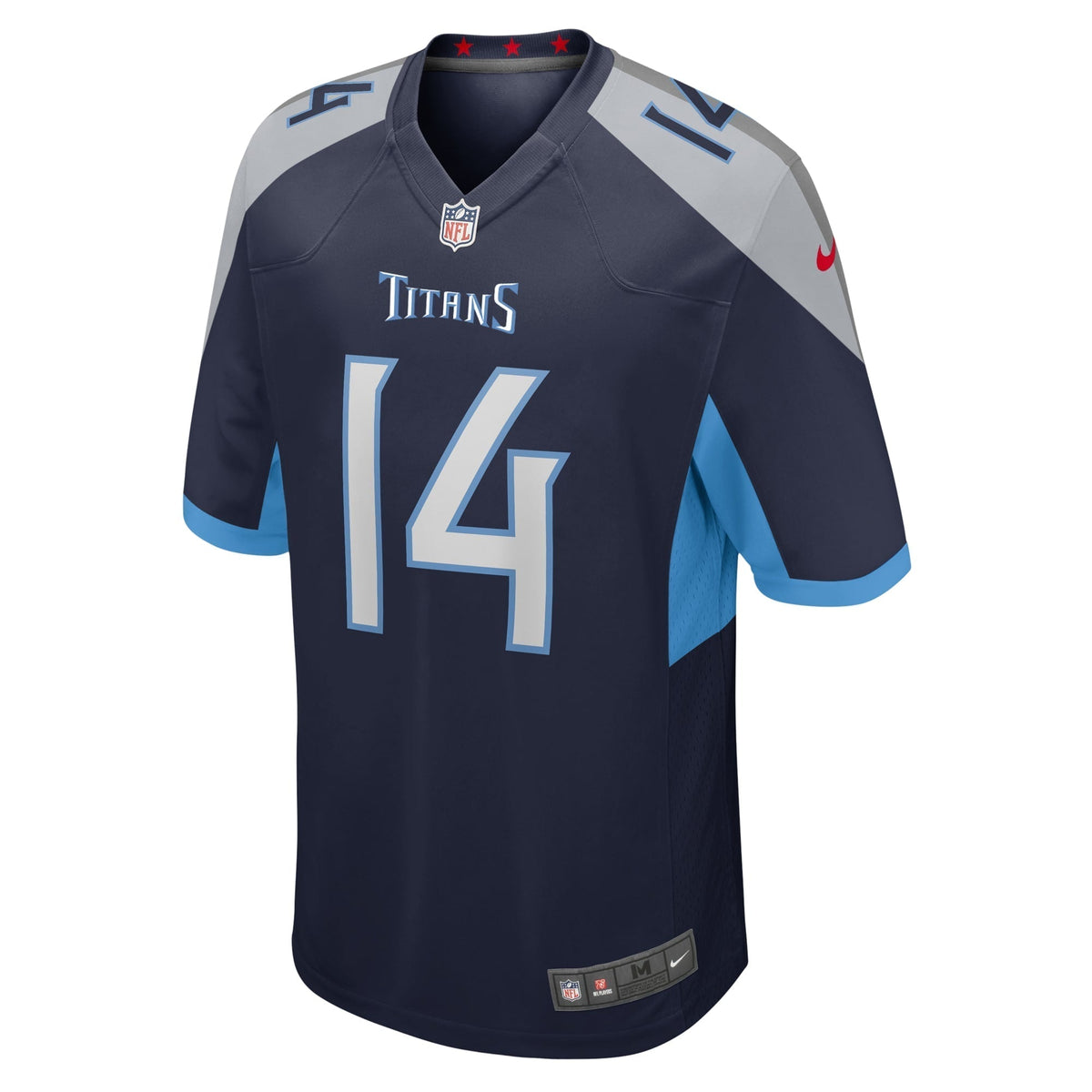 Kalif Raymond Tennessee Titans Nike Game Jersey - Navy football jersey product view 2