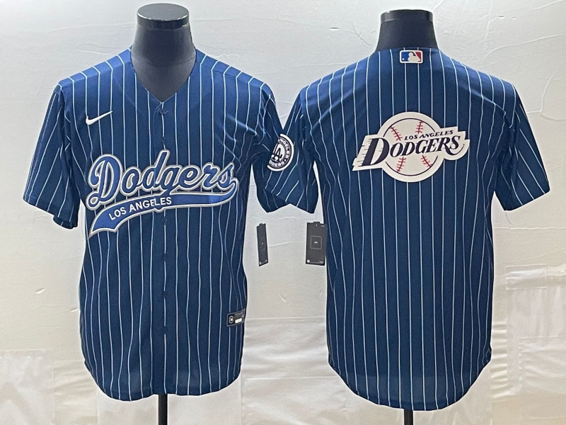 Men's Los Angeles Dodgers Blue Player Jersey1 Joint Edition baseball jersey product view 1