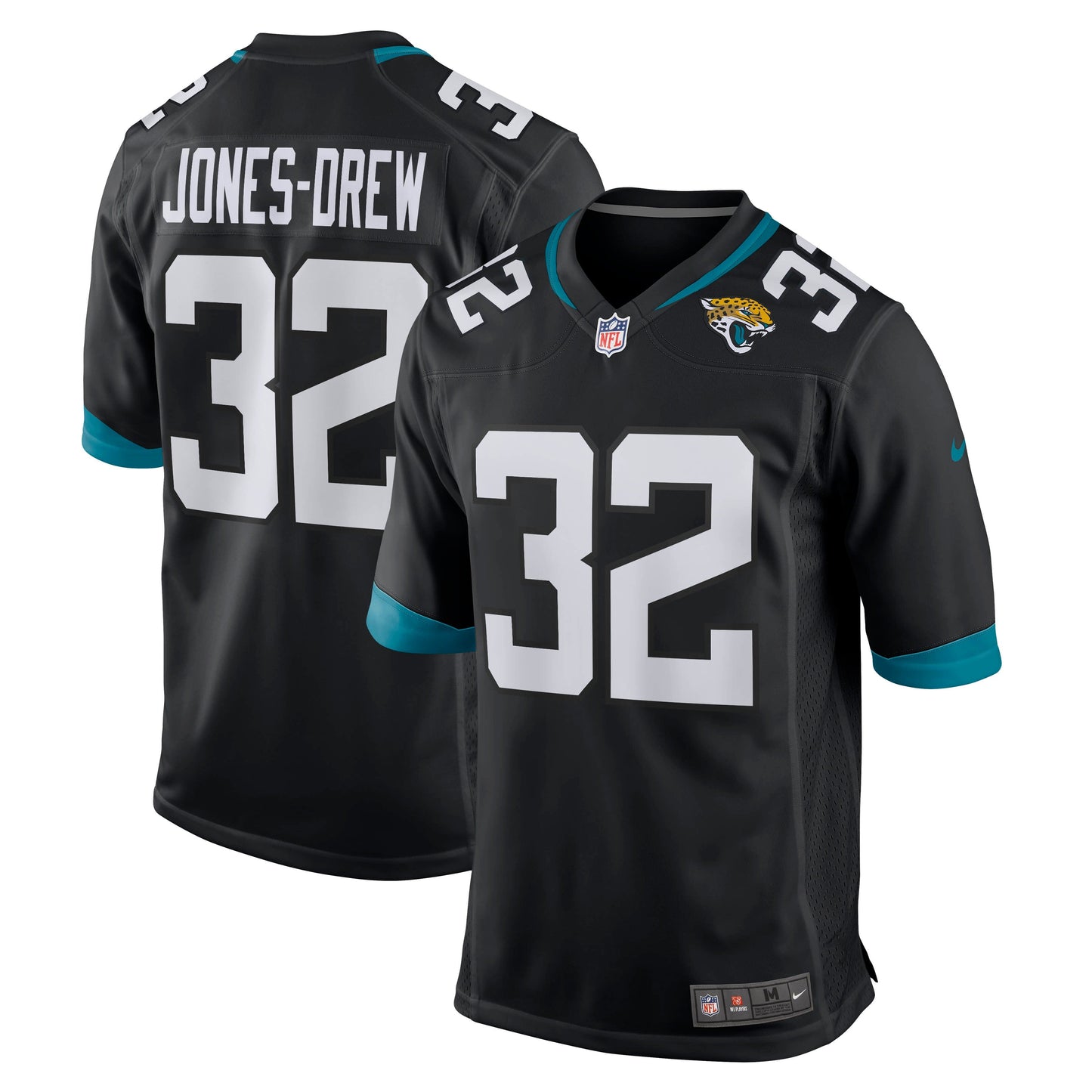 Maurice Jones-Drew Jacksonville Jaguars Nike Game Retired Jersey - Black football jersey product view 1