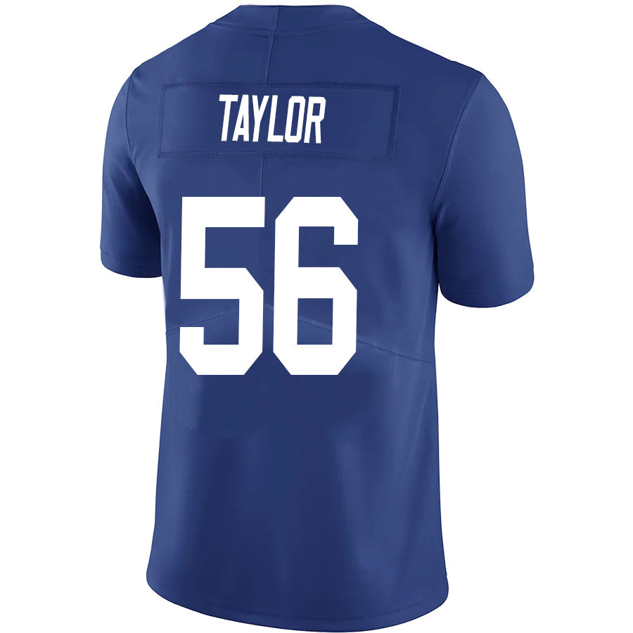 NY.Giants #56 Lawrence Taylor Royal Stitched Player Game Football Jerseys football jersey product view 1