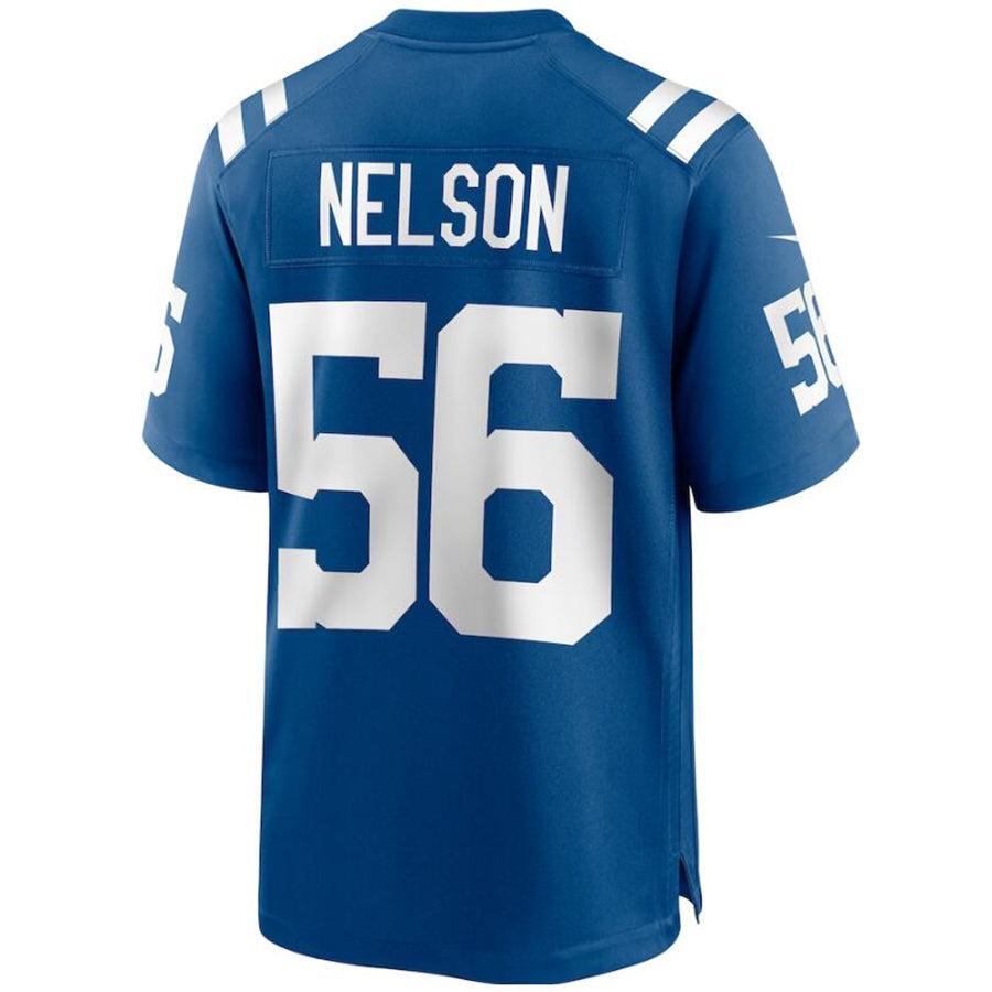 IN.Colts #56 Quenton Nelson Player Royal Game Stitched Football Jerseys football jersey product view 1