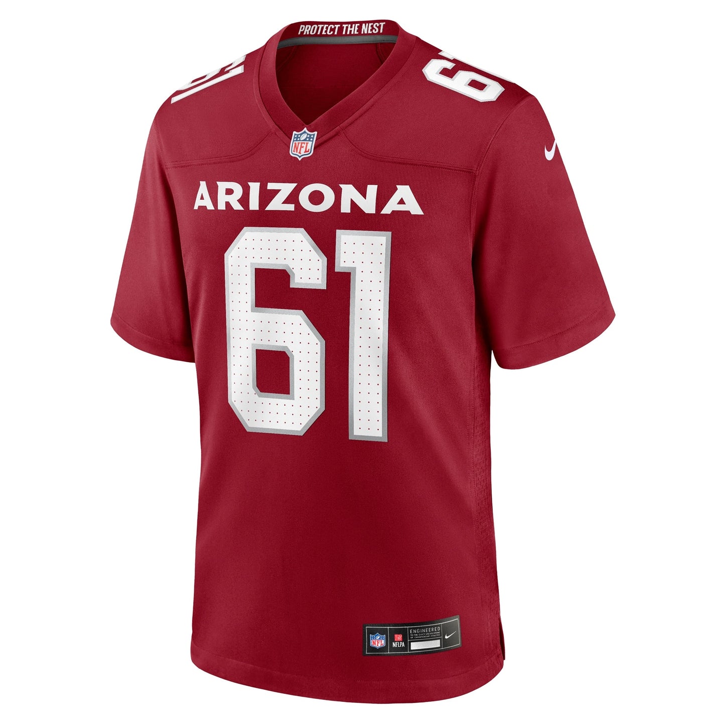 Carter O'Donnell Arizona Cardinals Nike Team Game Jersey - Cardinal football jersey product view 2