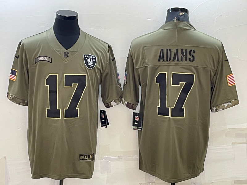 Men's Las Vegas Raiders #17 Davante Adams Game Jersey1 Stitched American Football Jerseys football jersey product view 1