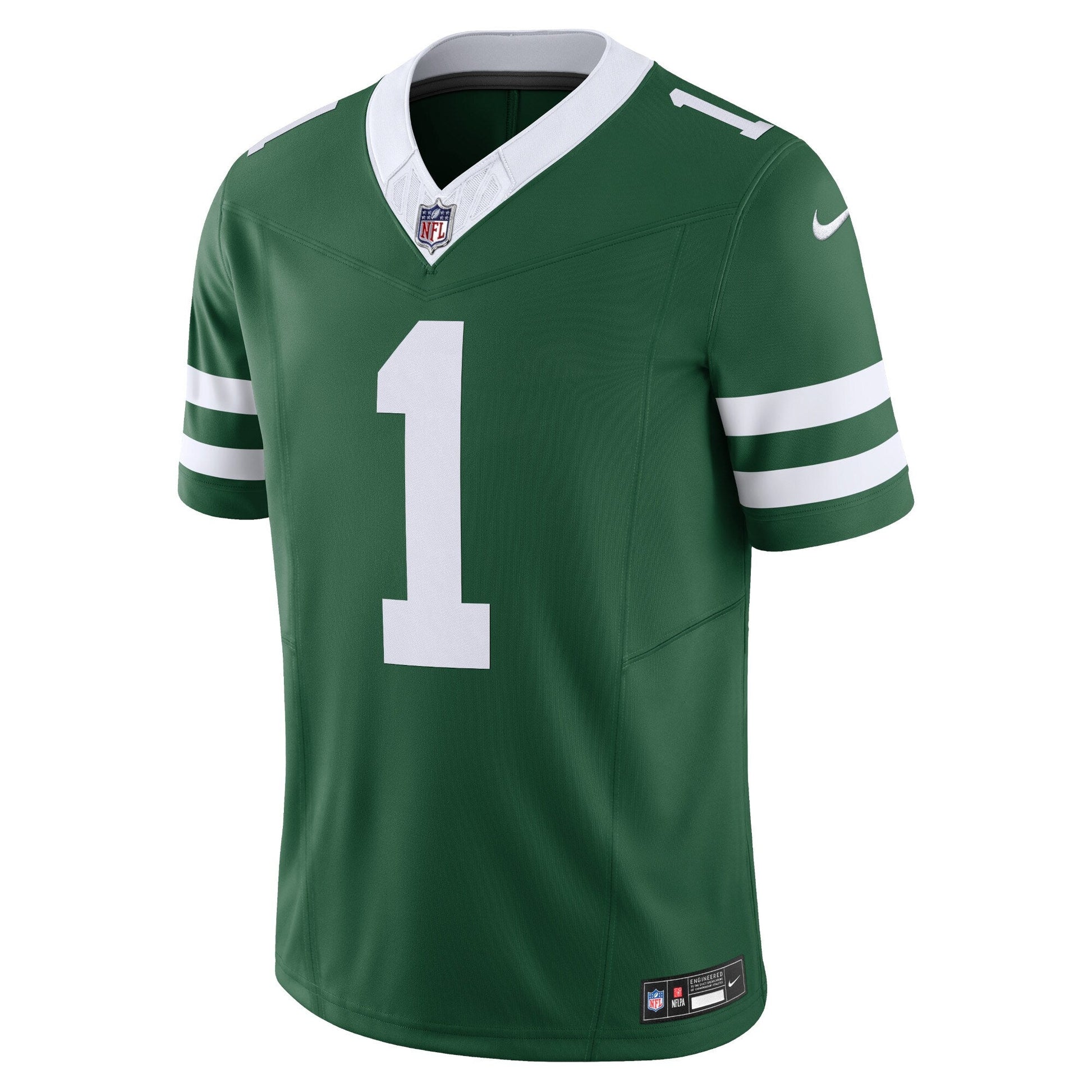 Ahmad Sauce Gardner New York Jets Nike Vapor F.U.S.E. Limited Jersey - Legacy Green football jersey product view 2