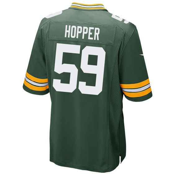 GB.Packers #59 Ty'Ron Hopper Player Green Game Jersey Stitched American Football Jerseys football jersey product view 1