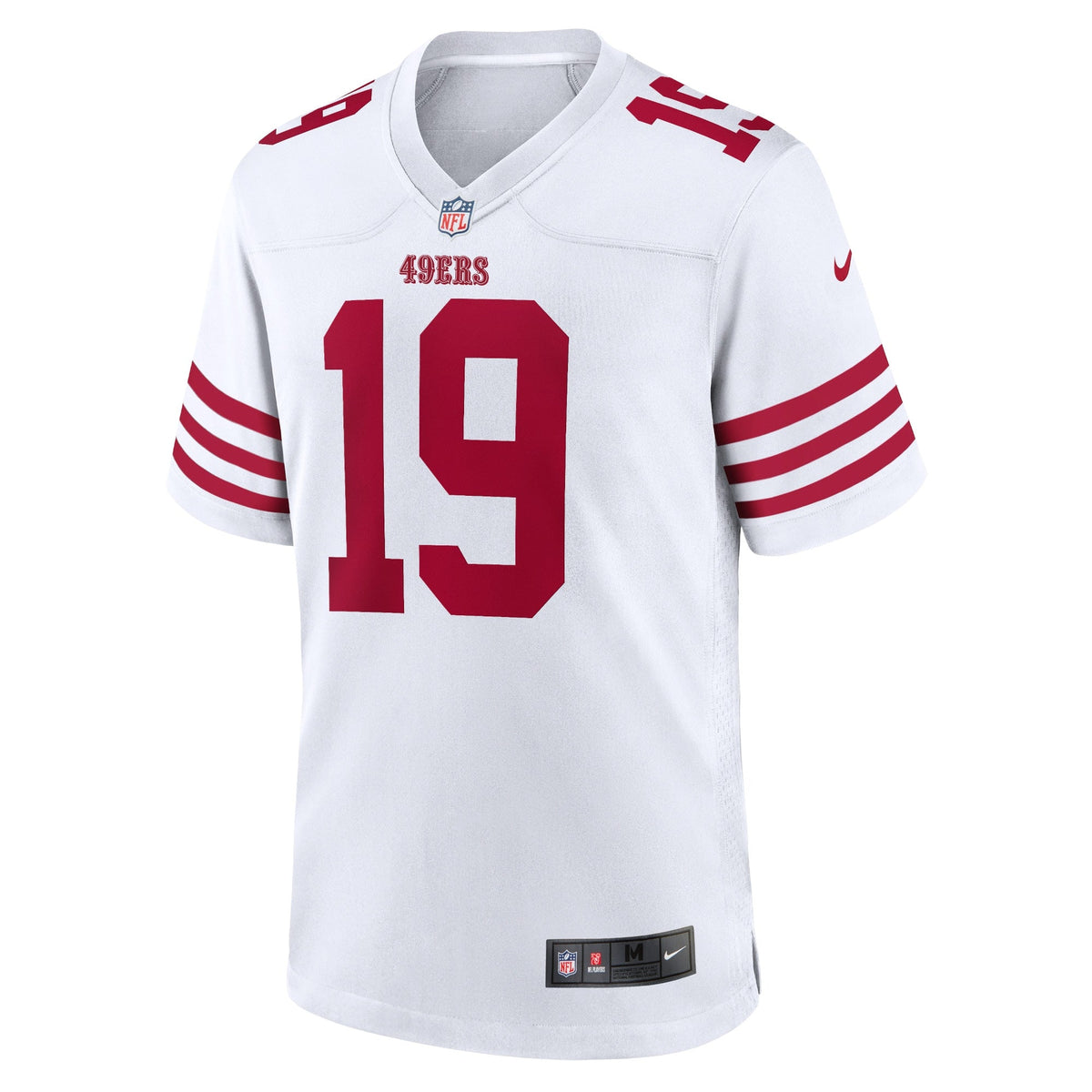 Deebo Samuel San Francisco 49ers Nike Game Jersey - White football jersey product view 2