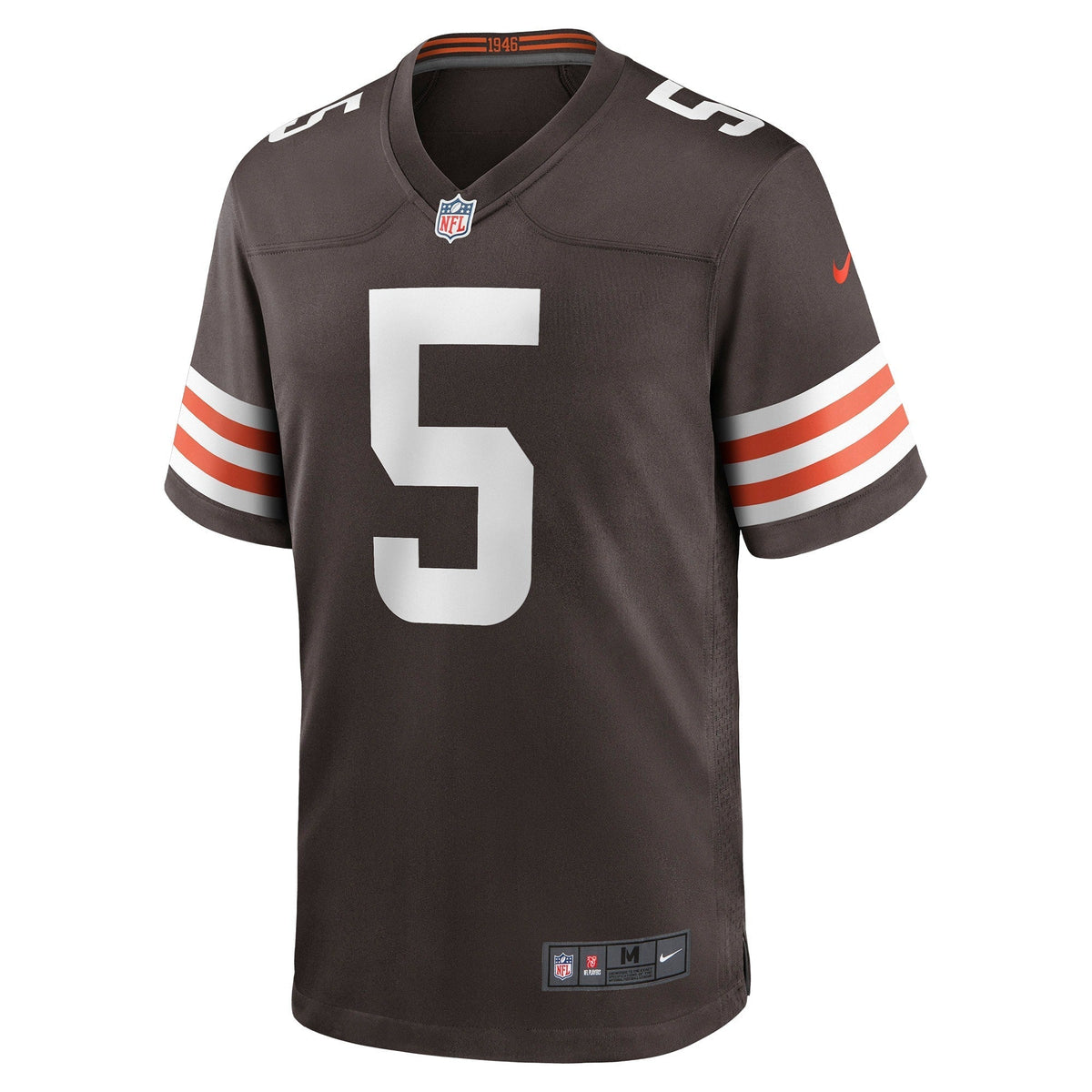 Anthony Walker Jr. Cleveland Browns Nike Game Jersey - Brown football jersey product view 2