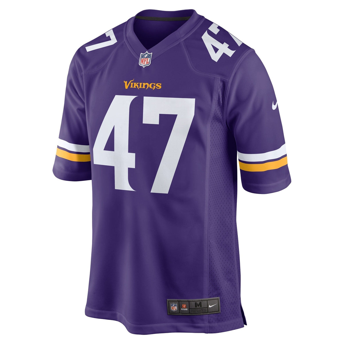 Dwight McGlothern Jr. Minnesota Vikings Nike Game Jersey - Purple football jersey product view 2