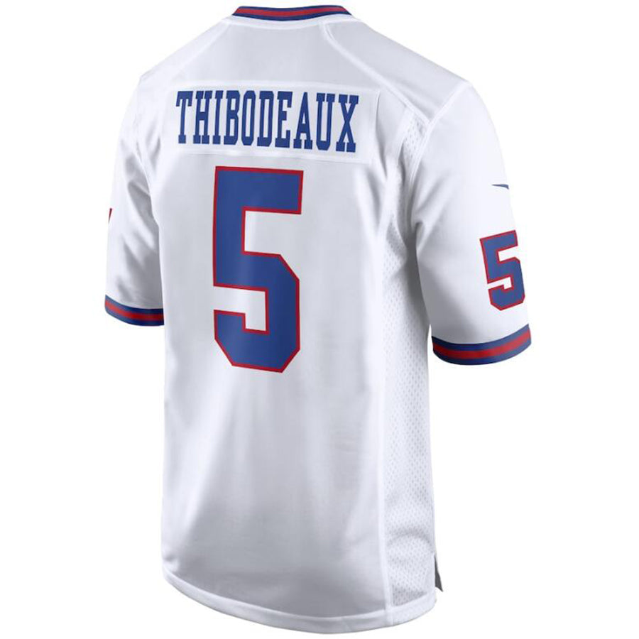 #5 Kayvon Thibodeaux Player NY.Giants White Game Football Jerseys football jersey product view 1