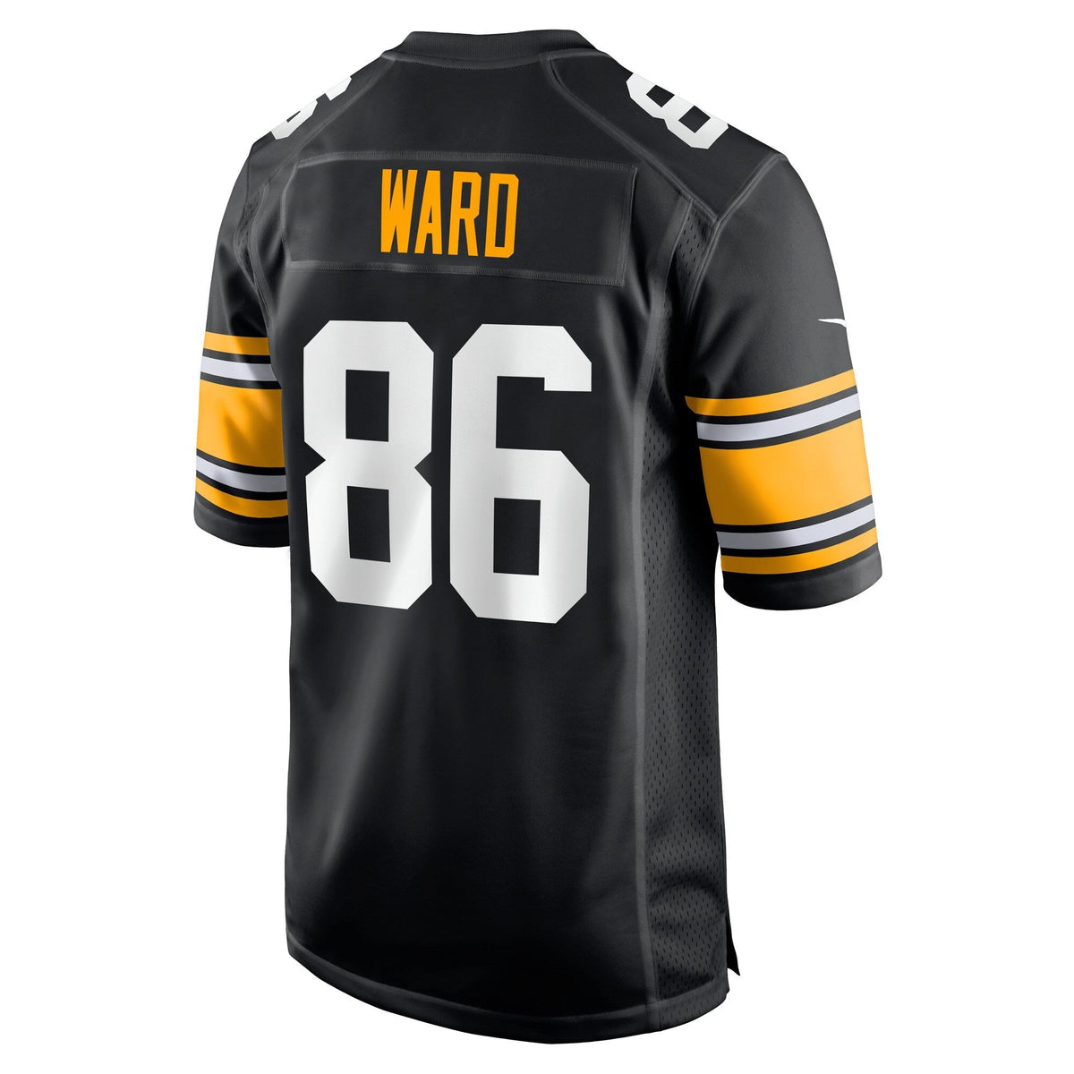 Hines Ward Pittsburgh Steelers Nike Retired Jersey - Black football jersey product view 3