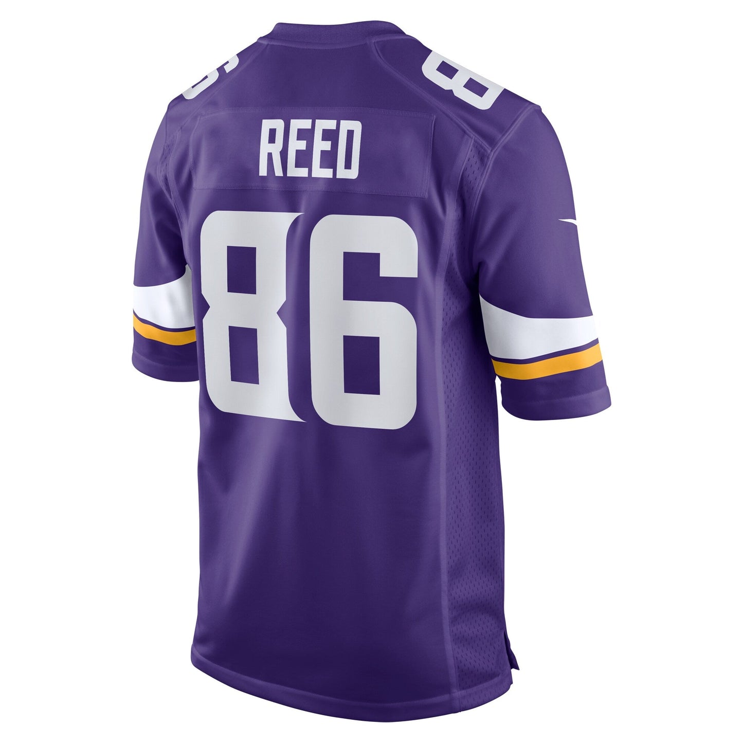 Jake Reed Minnesota Vikings Nike Retired Game Jersey - Purple football jersey product view 3