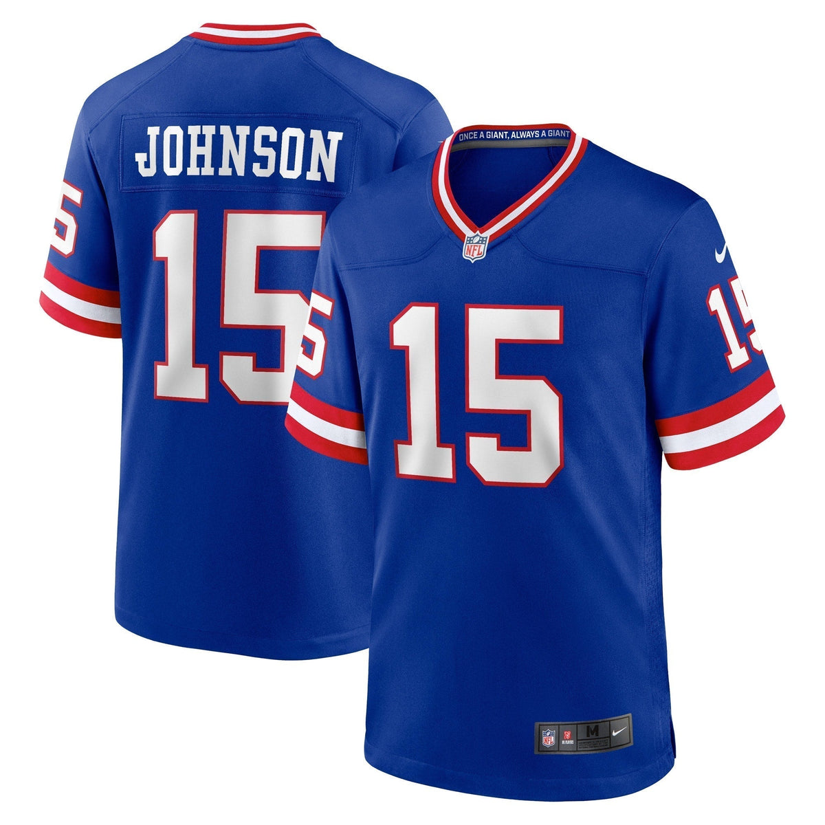 Collin Johnson New York Giants Nike Classic Game Jersey - Royal football jersey product view 1