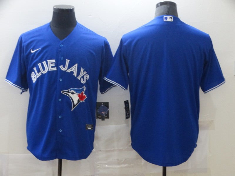 Men's Toronto Blue Jays Royal Alternate Replica Team Blank Jersey1 baseball jersey product view 1