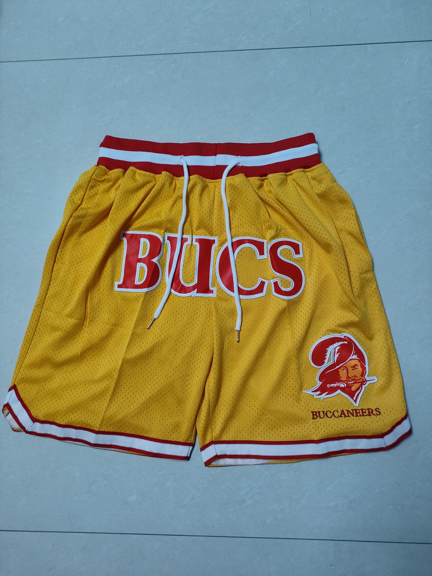 JUST DON Tampa Bay Buccaneers Pocket Shorts football jersey product view 1