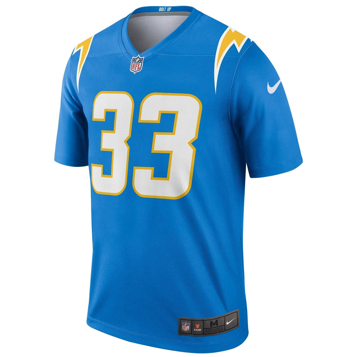 Derwin James Los Angeles Chargers Nike Legend Jersey - Powder Blue football jersey product view 2
