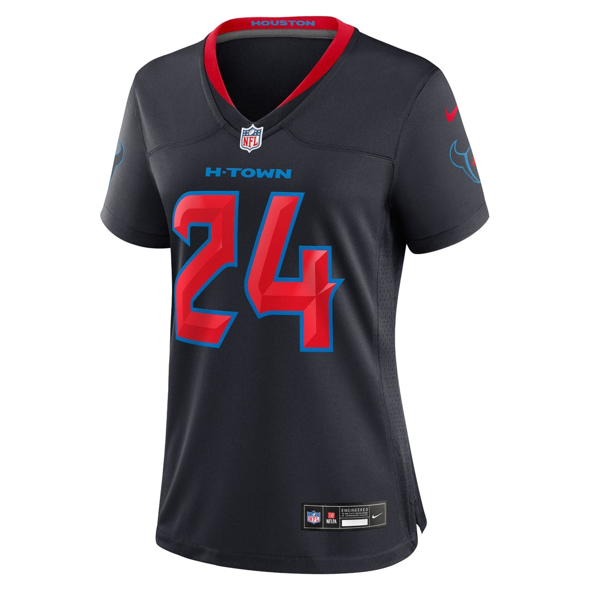Derek Stingley Jr. Houston Texans Nike Alternate Game Jersey - Navy football jersey product view 2