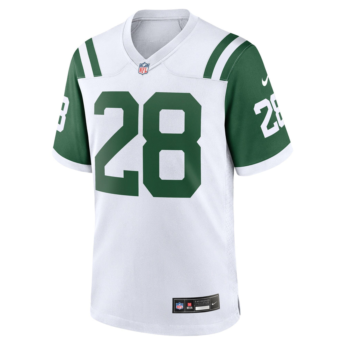 Curtis Martin New York Jets Nike Classic Alternate Retired Game Jersey - White football jersey product view 2