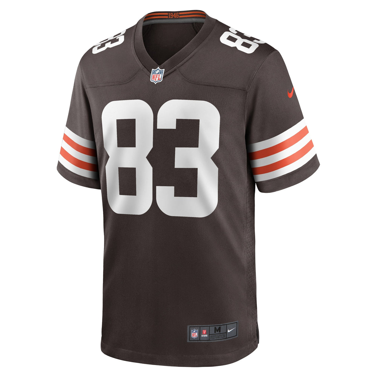 Zaire Mitchell-Paden Cleveland Browns Nike Team Game Jersey - Brown football jersey product view 2