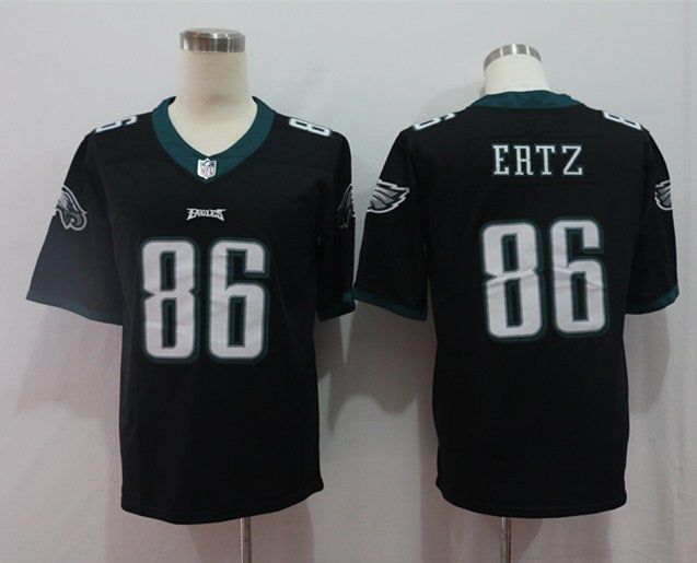 Men's Philadelphia Eagles Zach Ertz #86 Black Game Jersey1 football jersey product view 1