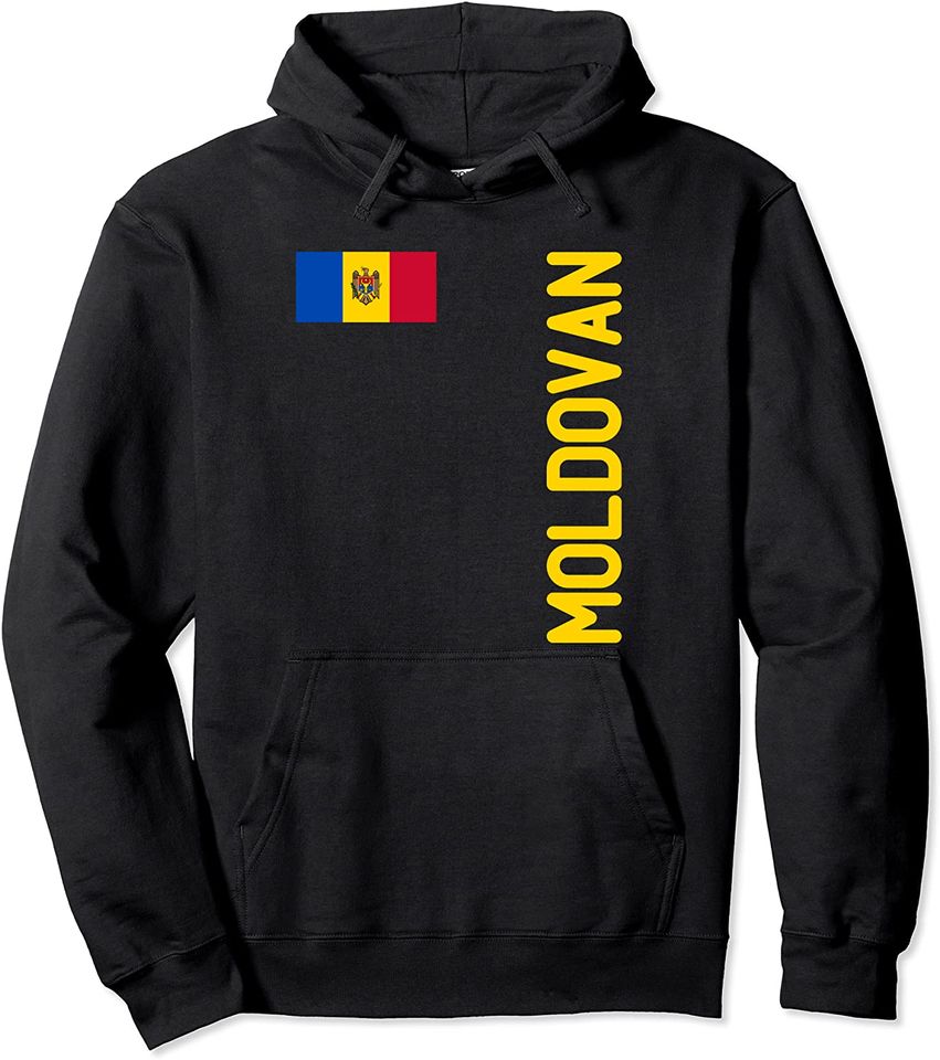 Moldovan Flag And Moldova Roots - Adult & Kids T-Shirts, Sweatshirts & Hoodies apparel design preview 1