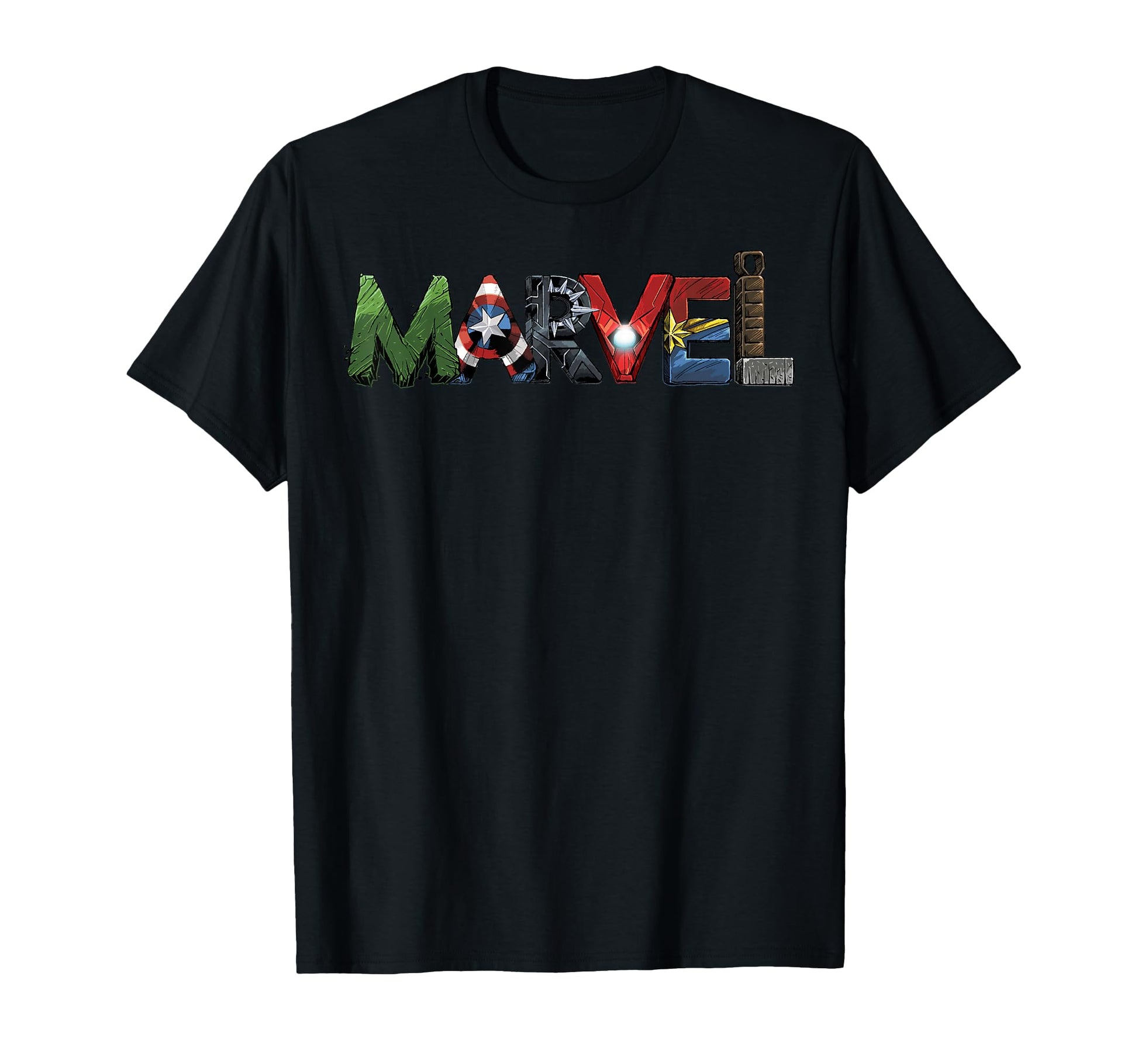 Comic Hero Fan Shirt  Text Portrait Hero Squad Graphic Tee - T-Shirt, Sweatshirt, Hoodie