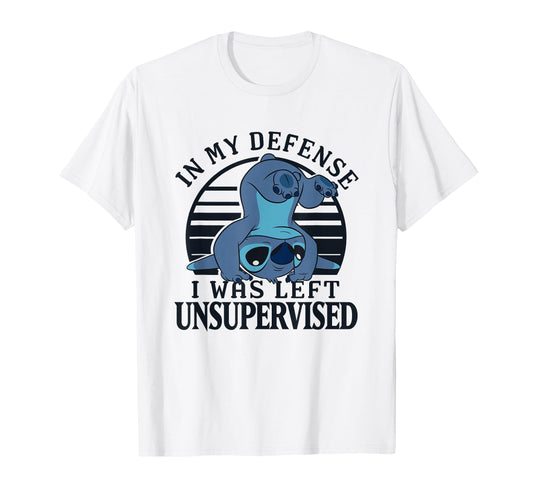 Hawaiian Alien Fan Apparel  Left Unsupervised Retro Stripes Tee - T-Shirt, Sweatshirt, Hoodie