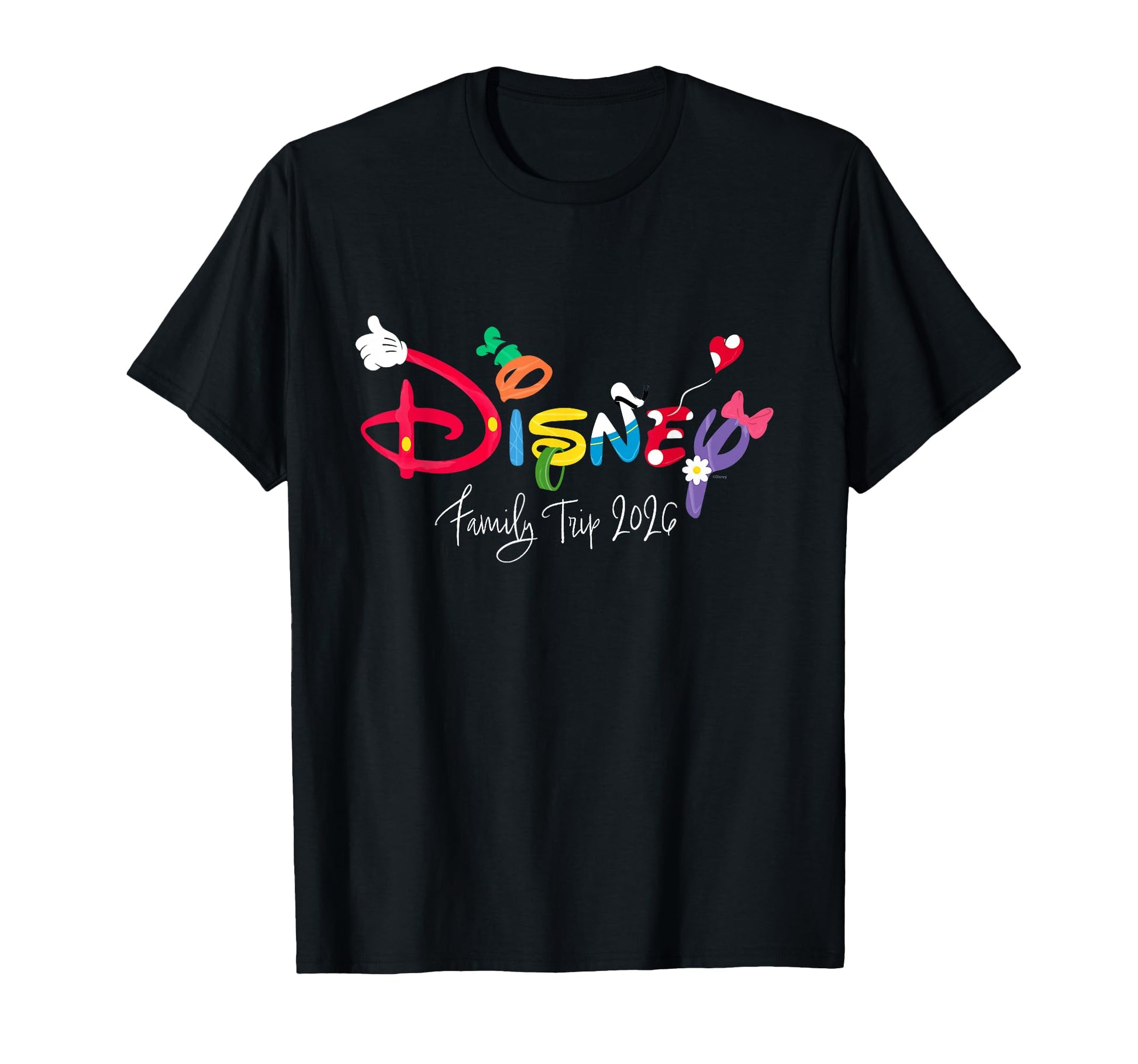 Family Vacation Matching Tee  Character Letters 2026 Trip Shirt - T-Shirt, Sweatshirt, Hoodie