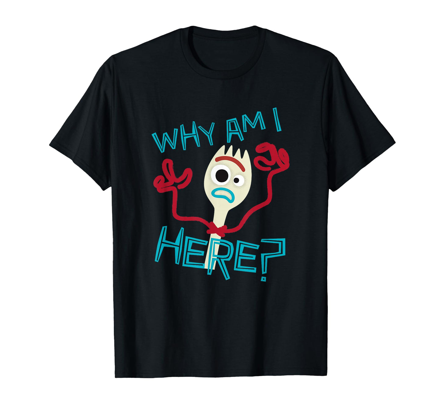 Toy Adventure Fan Apparel  Spork Toy Why Am I Here Logo Tee - T-Shirt, Sweatshirt, Hoodie