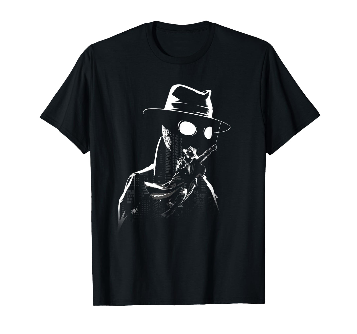 Noir Hero Fan Shirt  Dual Portrait Black & White Graphic Tee - T-Shirt, Sweatshirt, Hoodie