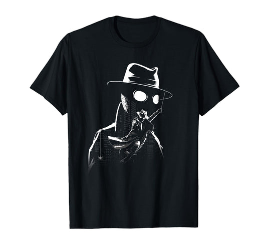 Noir Hero Fan Shirt  Dual Portrait Black & White Graphic Tee - T-Shirt, Sweatshirt, Hoodie