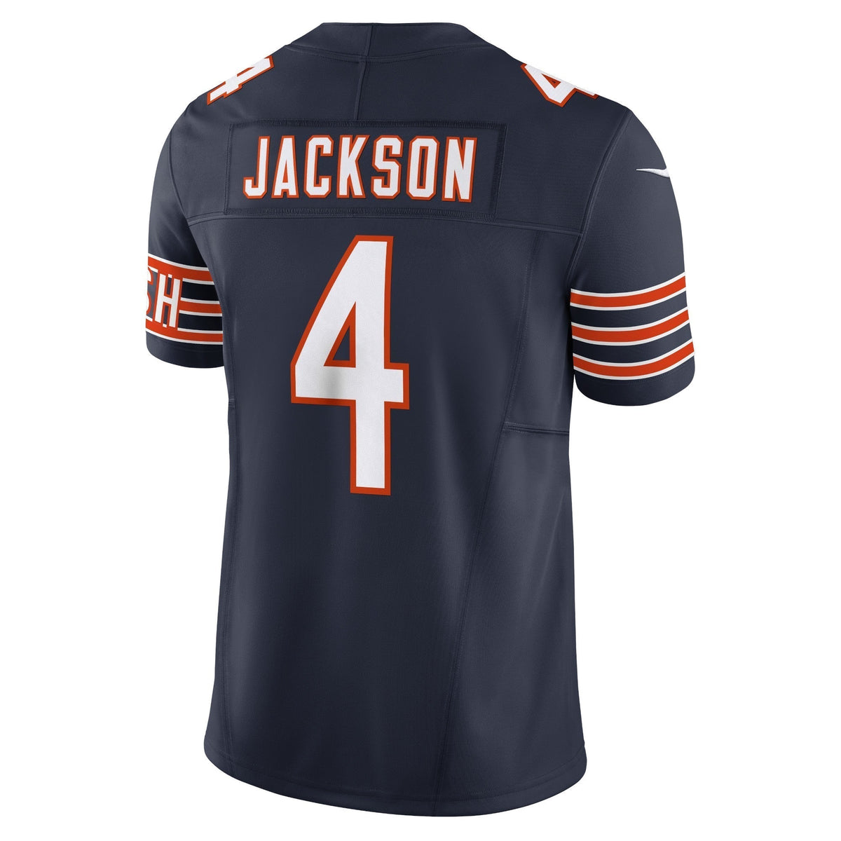 Eddie Jackson Chicago Bears Nike Vapor F.U.S.E. Limited Jersey - Navy football jersey product view 3