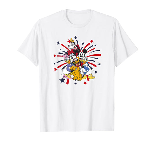 4th of July Celebration Apparel  Fireworks Group Hug Graphic Tee - T-Shirt, Sweatshirt, Hoodie