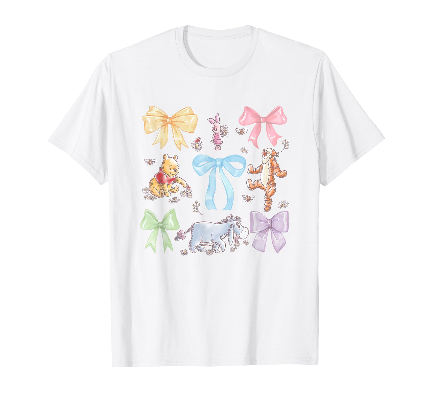 Hundred Acre Fan Apparel  Cute Group Shot Sketch Logo Tee - T-Shirt, Sweatshirt, Hoodie