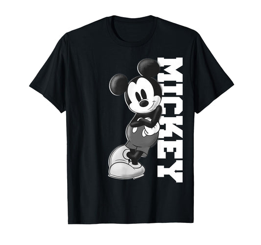 Classic Cartoon Fan Apparel  Mouse Character Lean Graphic Tee - T-Shirt, Sweatshirt, Hoodie