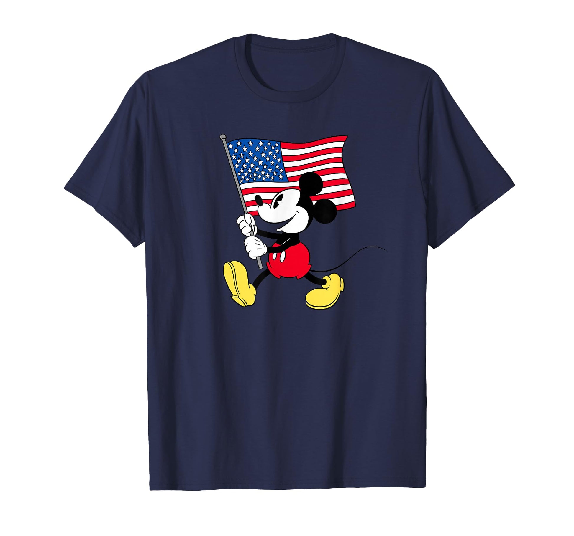 4th of July Celebration Apparel  Americana Flag Mouse Tee - T-Shirt, Sweatshirt, Hoodie