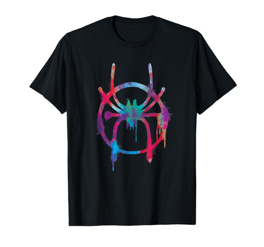 Multiverse Hero Apparel  Rainbow Web Icon Graphic Tee - T-Shirt, Sweatshirt, Hoodie