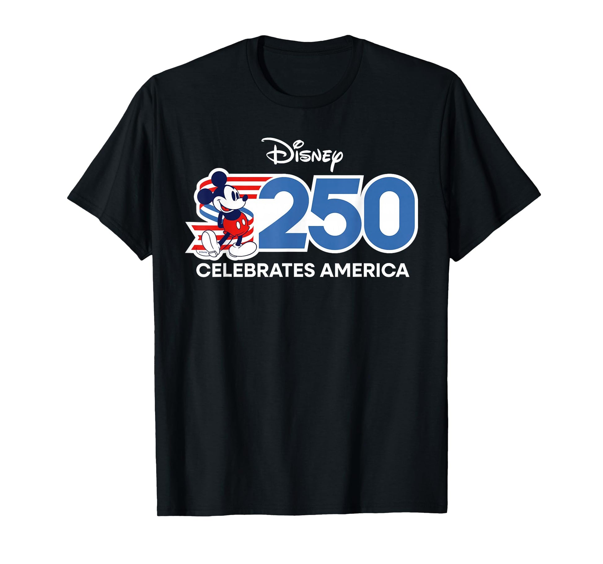 Patriotic Fan Apparel  USA 250th Celebration Mouse Tee - T-Shirt, Sweatshirt, Hoodie