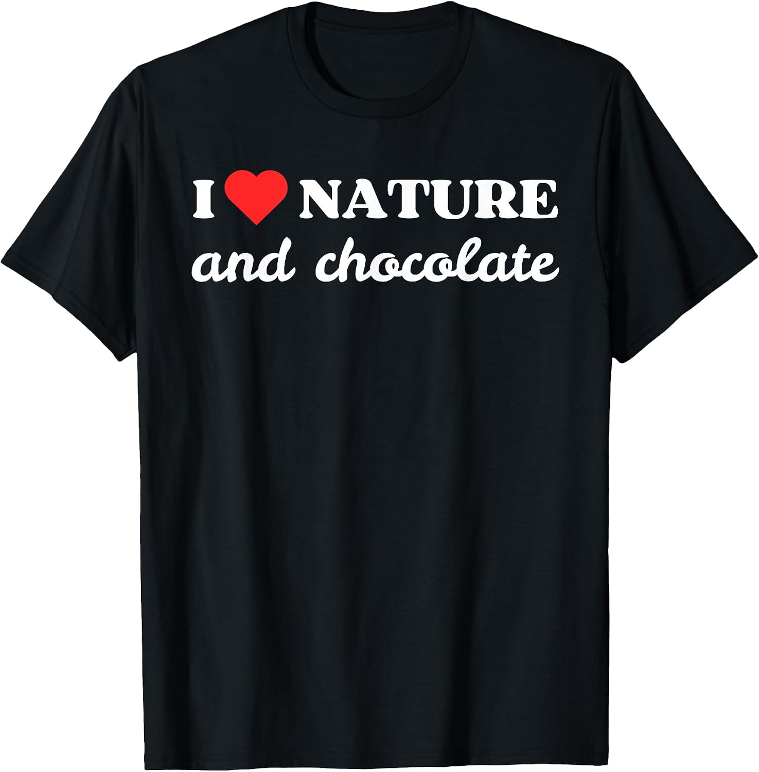 Nature Lovers Chocolate Merch - Adult & Kids T-Shirts, Sweatshirts & Hoodies apparel design preview 1