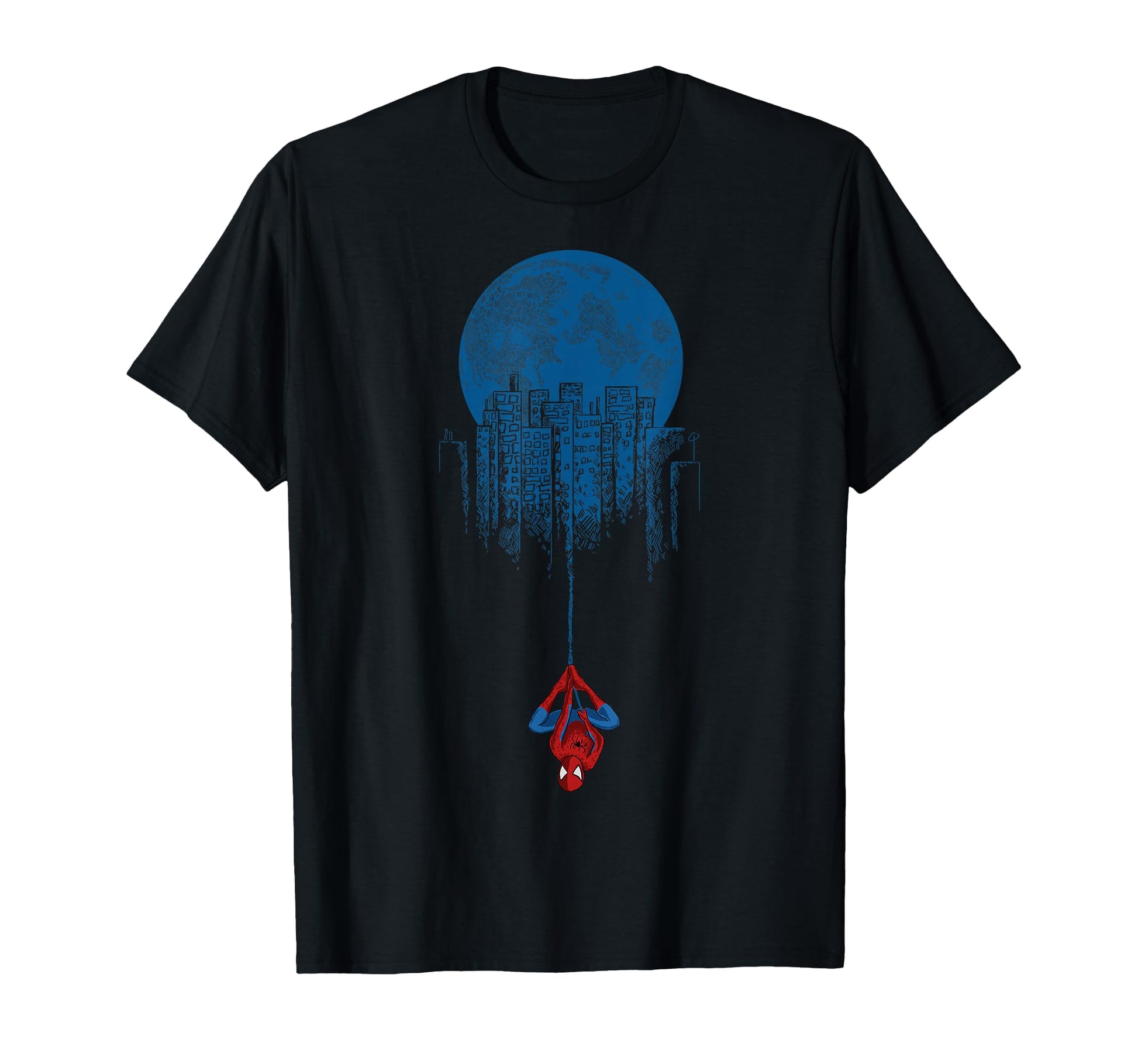 Superhero Supporter Shirt  Blue Steel Moon Hang Graphic Tee - T-Shirt, Sweatshirt, Hoodie